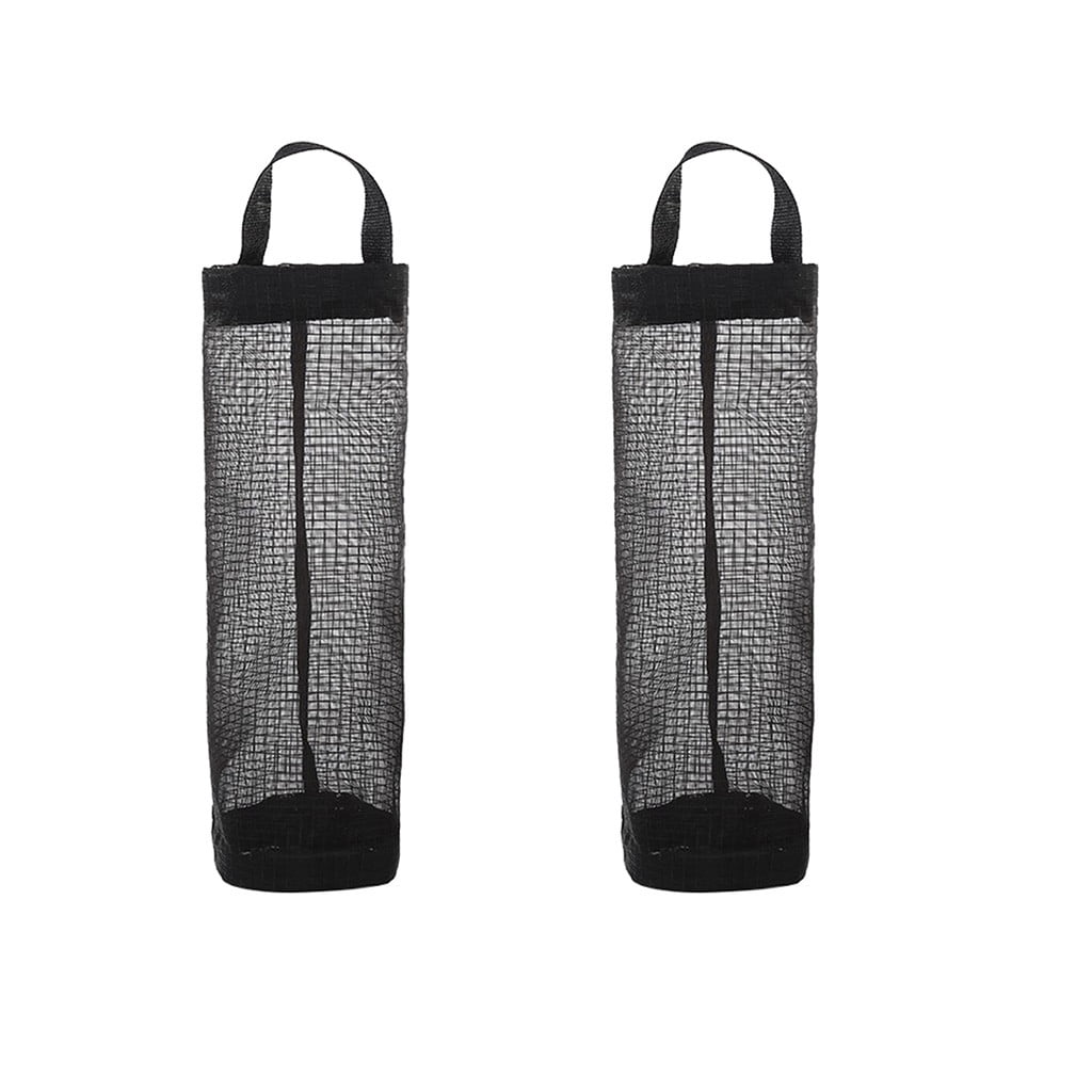 Siaonvr Plastic Bag Holder 2 Packs Mesh Hanging Storage Dispensers