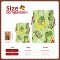 thumbnail image 3 of Fuzoiu Cute Dinosaurs Cartoon Print Christmas Gift Bag,Burlap Gift Bag with Drawstring Closure & Hang Tag,Perfect for Holidays, Birthdays, and Special Occasions-Medium, 3 of 6