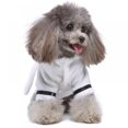 thumbnail image 1 of Dog Pajamas Soft Pet Bathrobe Adjustable Belt Polyester Quick-Drying Robe Warm Animal Pajamas Hooded Bathrobe For Pet Dog Cat Gift Big Dog Clothes Holiday, 1 of 9