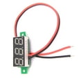 thumbnail image 1 of MasteelfCA DC 2.5-30V 0.28" Red LED Digital Voltmeter Voltage Volt Meter Panel Red Bright LED Display Two Wires Volt, 1 of 7
