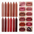 thumbnail image 3 of 2in1 Matte Lip Liner and Lipstick Combo, Matte Longwear Waterproof Lipstick, Cream Lip Liner and Lipstick Combo Makeup, Waterproof & Smudge-Proof Longwear Pigmented (#03), 3 of 9