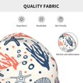 thumbnail image 5 of Logiee Starfish Shell Print Unisex Knit Beanie for Men Women Winter Hat,Beanies Skull Caps, 5 of 7