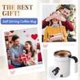 thumbnail image 3 of Automatic Stirring Coffee Mug,Rechargeable Self Stirring Mug with Temperature,Magnetic Coffee Cup Stirrer,Suitable for Coffee, Tea, Milk 12.85oz, 3 of 7