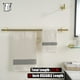 thumbnail image 3 of Jqk Juego De Accesorios De Baño Juego De Accesorios De Baño De 5 Piezas Montaje En Pared Dorado De Latón Incluye Barra Para Toallas De 24 Pulgadas Barra De Altura De 9 Pulgadas Soporte Para Tp Gancho, 3 of 5