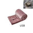 thumbnail image 1 of Manta de calefacción eléctrica por USB, manta de franela, colchón suave, lavable, chal de calefacción, calentador corporal de invierno, suministros para el hogar, novedad de 2023, 1 of 4