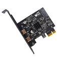 thumbnail image 4 of 2Port PCIE Card PCI Express 3.0 X1 to Dual USB Expansion Card SATA Power USB3.2 Gen2 10Gbps ASM3142 Chip for Desktop PC, 4 of 6