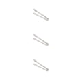 thumbnail image 2 of Decodeary Pince Alimentaire en Acier Inoxydable Servant des Clips de Cuisine Buffet de Ménage Réutilisables en Plein Air Restaurant Tong Type 3 3Set, 2 of 6
