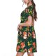 thumbnail image 2 of Disketp Forest Squirrel para Vestido de Manga Corta para Mujeres, Vestidos de Verano para Mujeres, Casual y Holgado para la Playa, 2 of 6