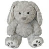 Medium Swirl Bunny Plush, Gray
