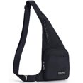 thumbnail image 1 of Bandolera Seoky Rop Slim impermeable para hombre y mujer, color negro, 1 of 6