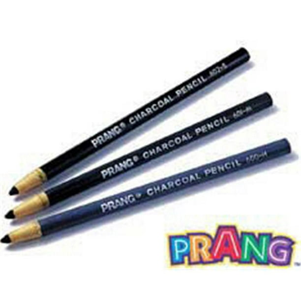 DIXON TICONDEROGA COMPANY DIX60200 Pelable de Crayon de Charbon de Bois PACK de 12-Vendu comme une Douzaine
