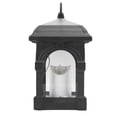 thumbnail image 2 of Hanging Solar Light, Solar Outdoor Lantern Dynamic Flame Effect ABS And PC Swaying Candle Head  For Patio, 2 of 8