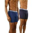 thumbnail image 5 of ToBeInStyle Men's Pack of 6 Classic Assortment Cotton Blend Boxer Briefs - Large, 5 of 6