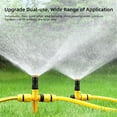 thumbnail image 5 of 1/2/4Pcs 360° Lawn Sprinkler System Automatic Grass Watering Spray Irrigation, 5 of 5