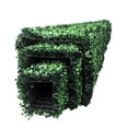 thumbnail image 3 of vidaXL Set of 3 Artificial Boxwood Pyramid Topiary, 3 of 4