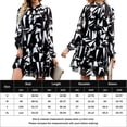 thumbnail image 2 of Vestido Minivestido informal para mujer, vestido holgado con cordones y fruncido, elegante traje de vacaciones Ygjytge Negro T L para Mujer, 2 of 8