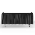 thumbnail image 6 of 6-Pack of Exquisite Black Plastic Table Skirts - Each 14 Ft. Long x 29 Inch Wide, 6 of 9