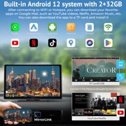 Carpuride W901 Plus 9 Wireless CarPlay Android Auto Android 12 2+32GB