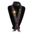 thumbnail image 3 of CSChome Men Tie Men Tie - Long Adjustable Hollow Out Lightweight Dance Stage Show Performance, 3 of 7