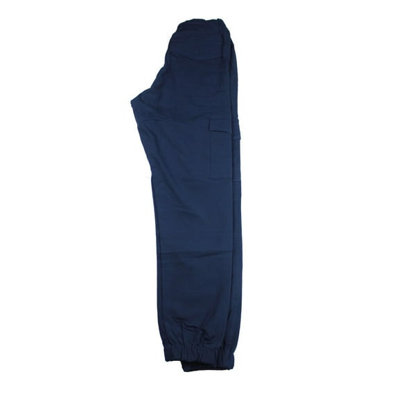 Sevyn Lyons Unisex Basic Cargo Jogger Pants, Navy Blue, L