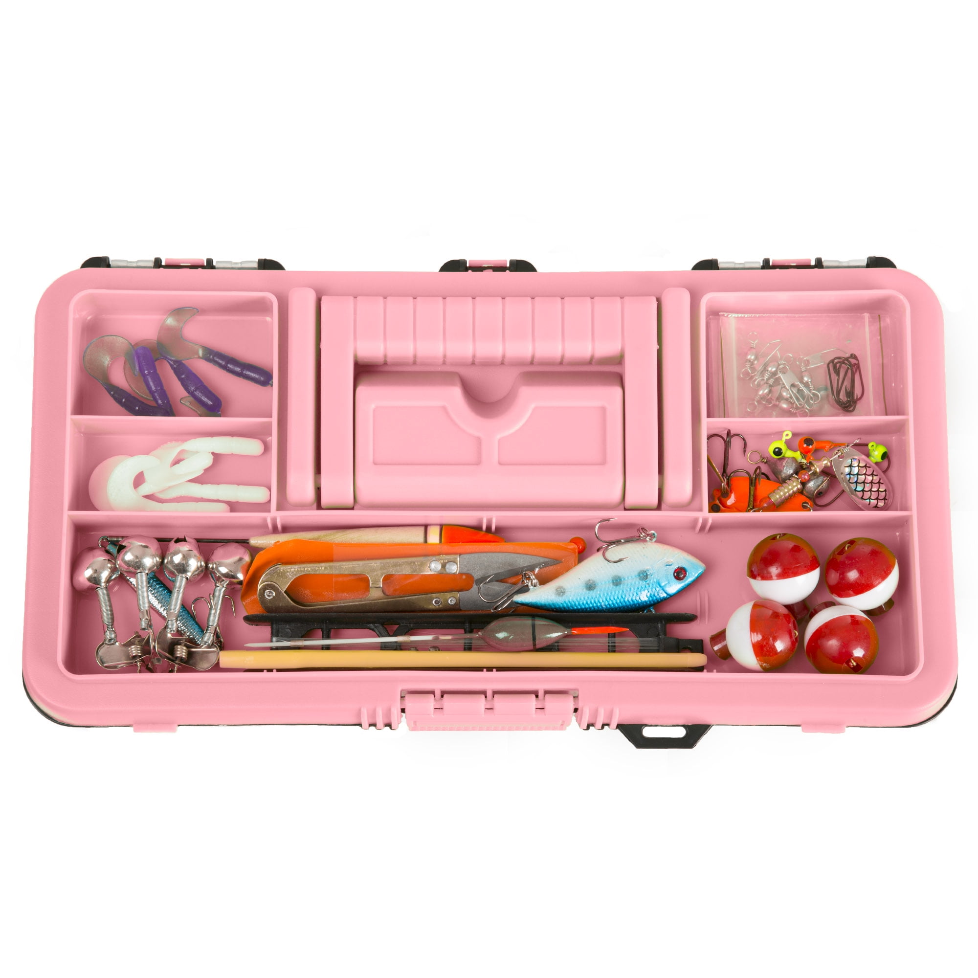 Two-Tray Tackle Box - Pink – Hunted Treasures