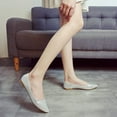 thumbnail image 2 of Women Flat Shoes Snakeskin Leather Pointed Toe Flats Sparkly Comfort Dress Ballet Flat Lightweight Slip on Loafers, 2 of 6