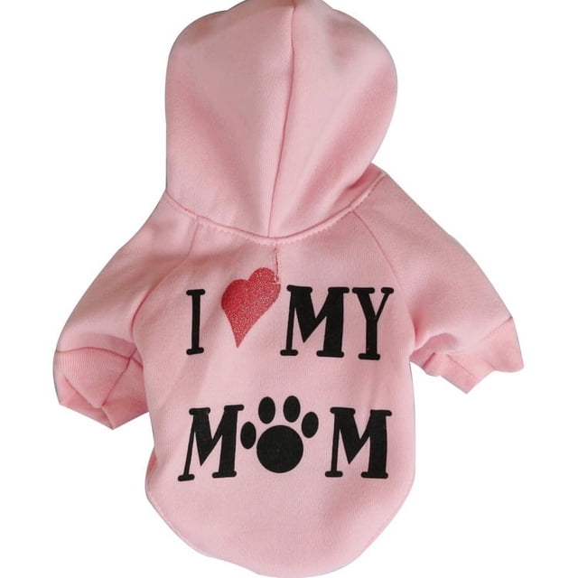 Suministros para mascotas, ropa para perros, tela polar, suéter momia con capucha, ropa de peluche para otoño e invierno