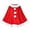 2Red, variant on REDARER Women's Christmas Hooded Cloak Tiered Tinsel Fringe Velvet Cape Cosplay for Xmas Party Holiday Performance,One Size