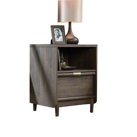 UPC 042666006361 product image for Sauder International Lux Industrial Nightstand, Fossil Oak Finish | upcitemdb.com