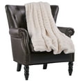 thumbnail image 4 of Cozy Soft Oversized 60 x 80 THROW BLANKET Ribbed Plush for Couch or Bed, 4 of 9