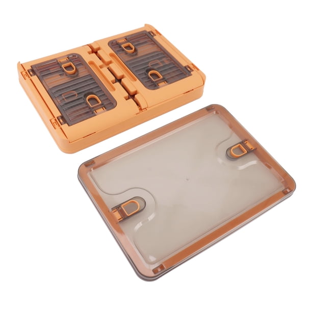 Tapa de contenedor de almacenamiento pequeña plegable de plástico apilable para armario ANGGREK Otros