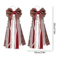 thumbnail image 3 of YuanGuangQ Cowboy Boot Tassels, 2 Pairs of Leather Boot Bows for Cowgirls, Western Accessories for Wedding Music Festival Outfit Decor, 3 of 6