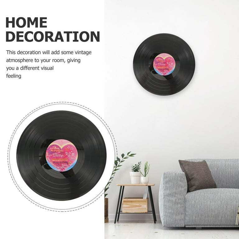 Fake Vinyls Room Decor Home Record Disc za 115 Kč - Allegro