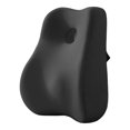 thumbnail image 1 of Almohada de apoyo lumbar transpirable y compacta para la espalda, ideal para cama, coche, sofá. Negro, 1 of 8
