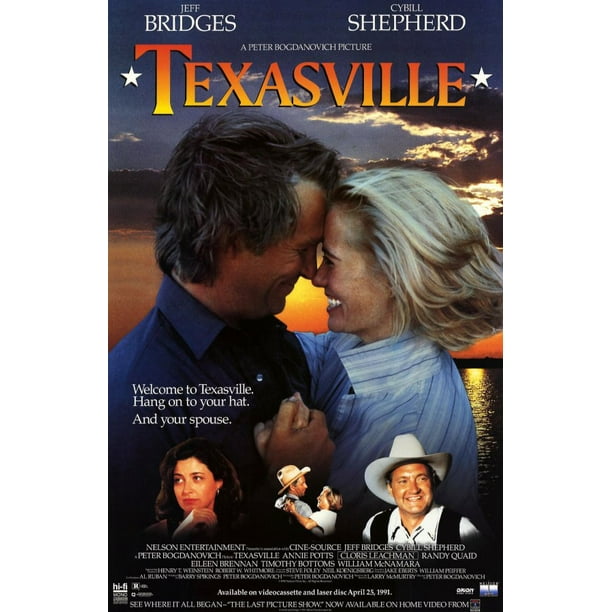 Texasville Movie Poster Style A 11 X 17 1990 Walmart Com Walmart Com