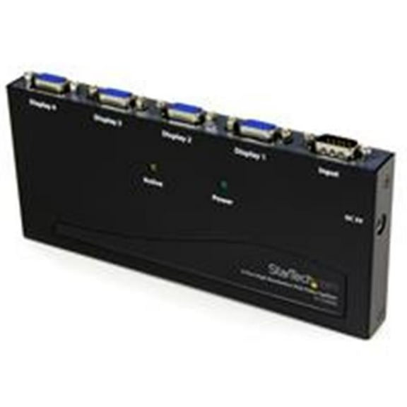 StarTech.com ST124PRO 4 Port High Resolution VGA Video Splitter, 350 MHz