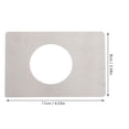 thumbnail image 2 of Pawsdot 2Pcs Deadbolt Cover Plates Stainless Steel with Rounded Edges for Safe Home Doors, 2 of 8
