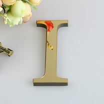 26 Letters DIY Mirror Acrylic Wall Sticker Decals Home Decor Wall Art Mural I, Xinsrenus Under $5! 26 Letters DIY Mirror Acrylic