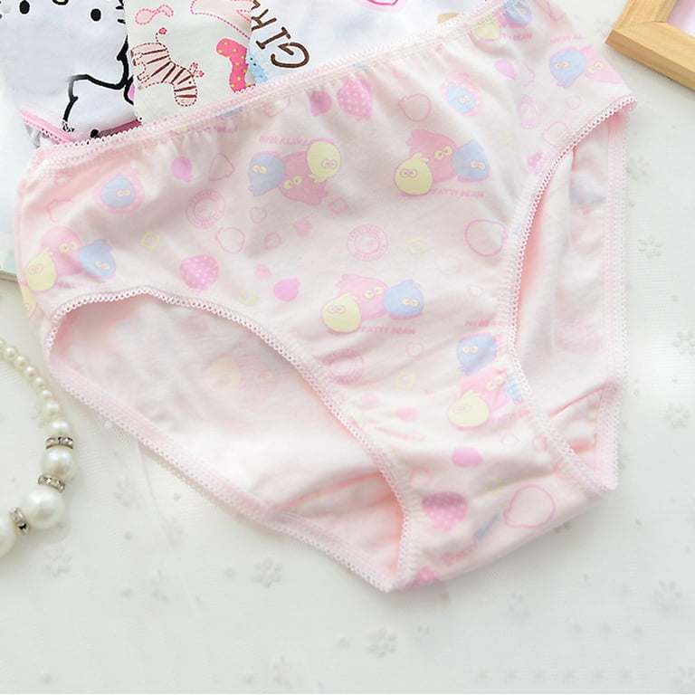WIBACKER Toddler Children Girls' 100% Cotton Brief Underwear