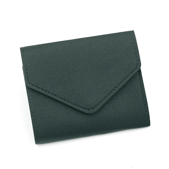 GASTROPOD Womens Wallet,Functional Layered Card Holder,Secure Metallic Clasp Transparent PVC Coin Purse for Access
