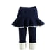thumbnail image 1 of Vestido Para Niñas, Ropa Para Niñas, Pantalones De Otoño Invierno, Pantalones Elásticos, Mallas Casuales Cálidas Cepilladas Estampadas, Culottes Falsos De Dos Piezas Azul Marino Odeerbi  LM103-10980, 1 of 5
