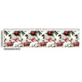 thumbnail image 2 of Ambesonne Country Fabric by the Yard Upholstery, Watercolor Pink Roses, 2 Yards, Dark Coral Maroon, 2 of 4