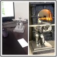 thumbnail image 3 of Resin Pen Display Rack Knight Pen Holder Stand for Display Fountain Pen Dip Pen, 3 of 5