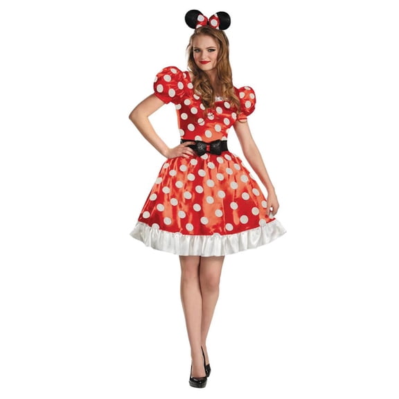 Disguise Womens Minnie Mouse Costume - Size Medium