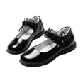 thumbnail image 4 of Girls PU School Uniform Dress Shoes Black Mary Jane Shoes Oxford Shoes for Girls (A_OTHER3 7-8 Years), 4 of 4