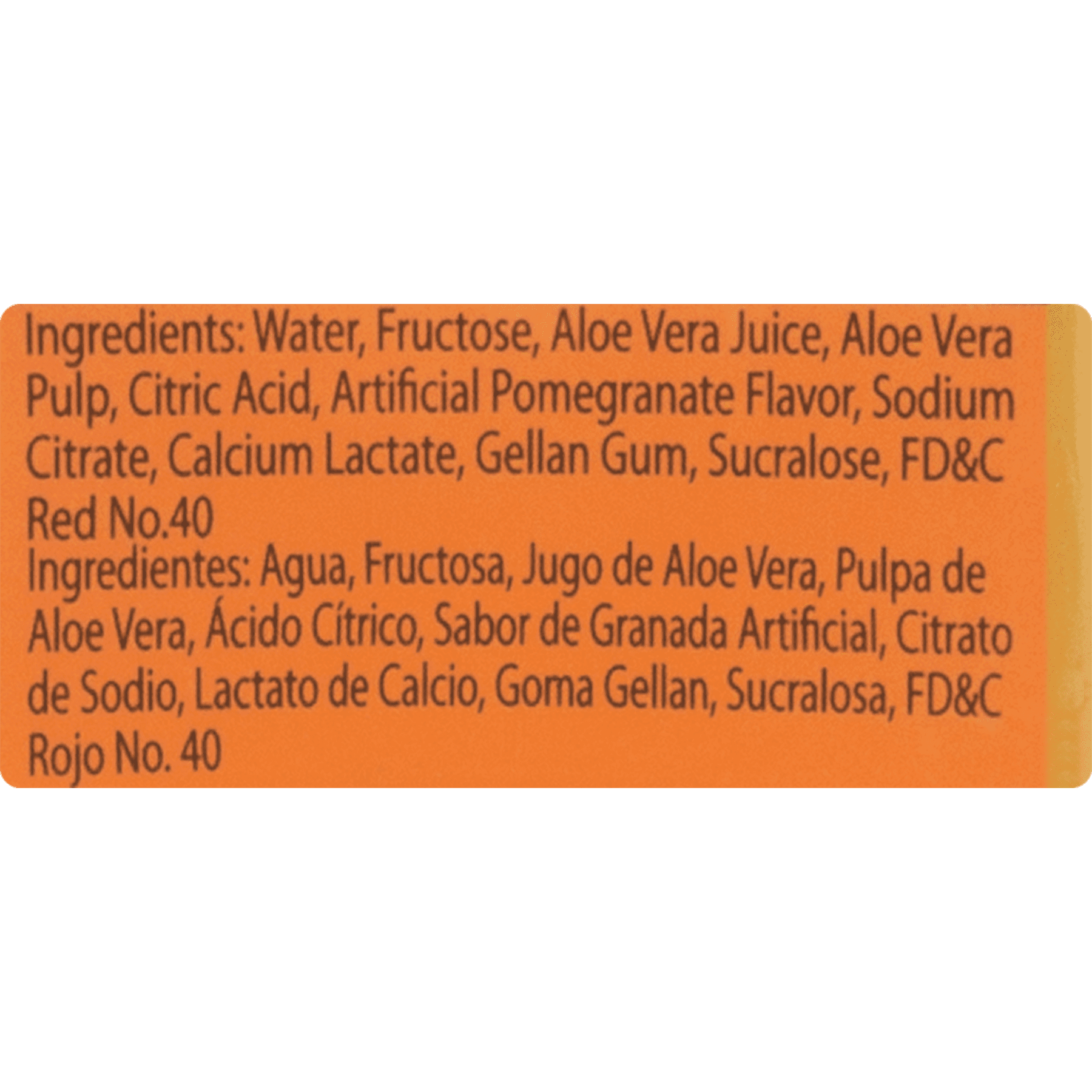 Savia Aloe Vera Drink, Pomegranate, 50.7 Fl Oz