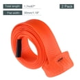 thumbnail image 2 of Unique Bargains 1.7m Orange Fishing Rod Sleeve Rod Sock Cover Braided Mesh Rod Protector 2 Pack, 2 of 5