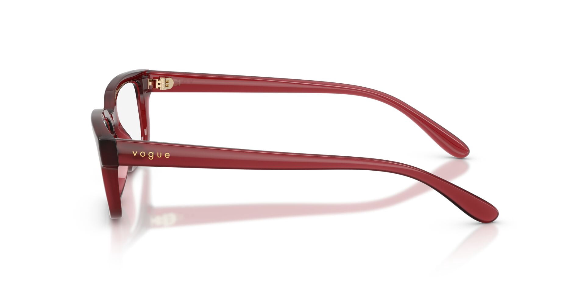 Vogue Unisex 53mm VO5671 Eyeglasses, Opal Bordeaux