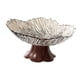 thumbnail image 3 of Frutero con pedestal, frutero con pie, expositor decorativo, elegante Blanco, 3 of 9