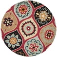 thumbnail image 4 of SAFAVIEH Roslyn ROS415A Handmade Blue / Multi Rug, 4 of 10